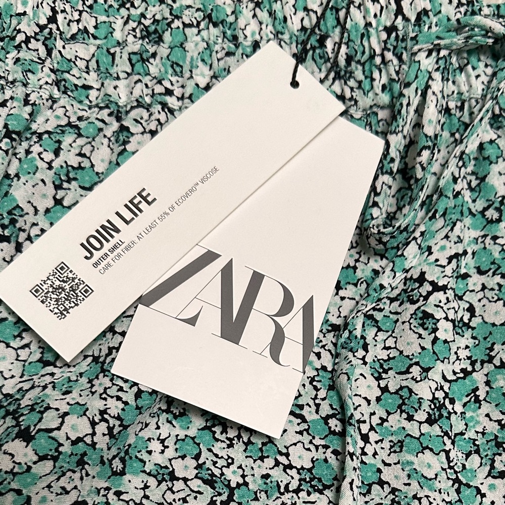 Zara Floral Print Skort - Picture 7 of 8